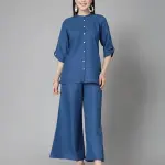 Stylum Straight Kurta Palazzo Set